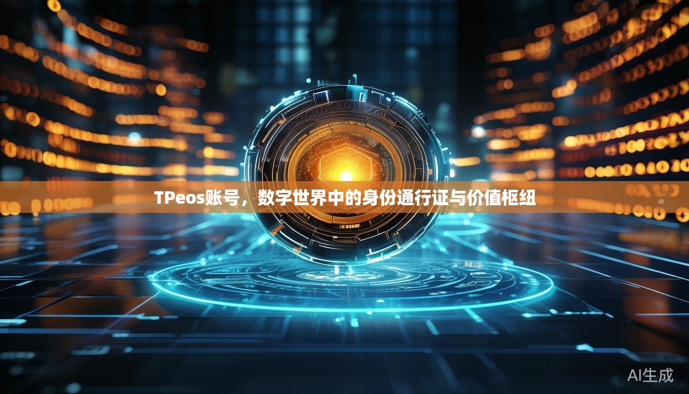 TPeos账号，数字世界中的身份通行证与价值枢纽