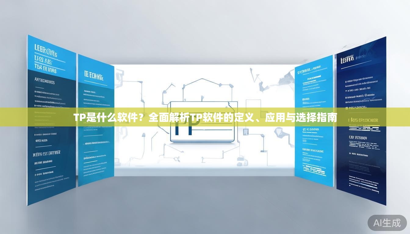 TP是什么软件？全面解析TP软件的定义、应用与选择指南