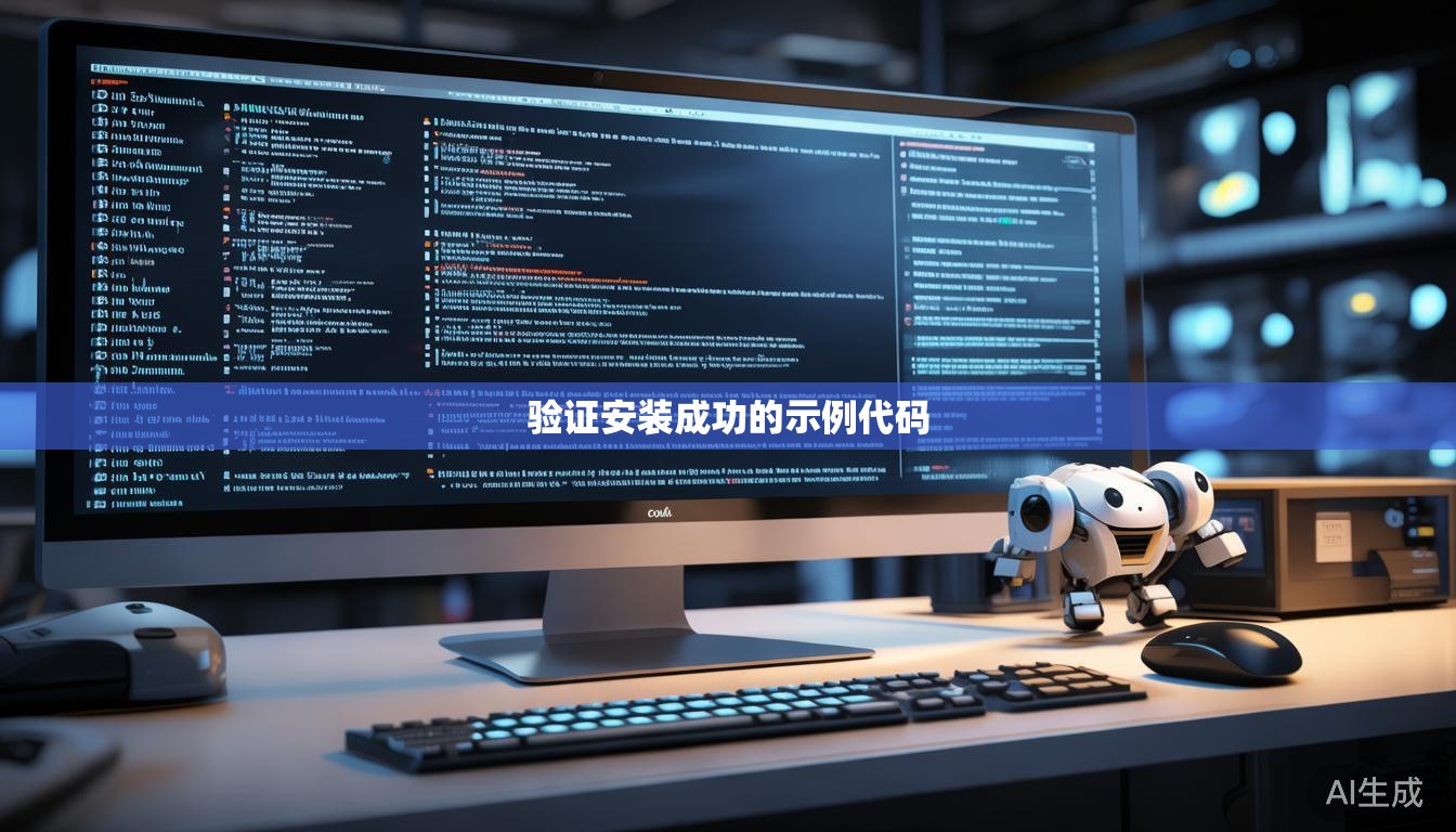验证安装成功的示例代码