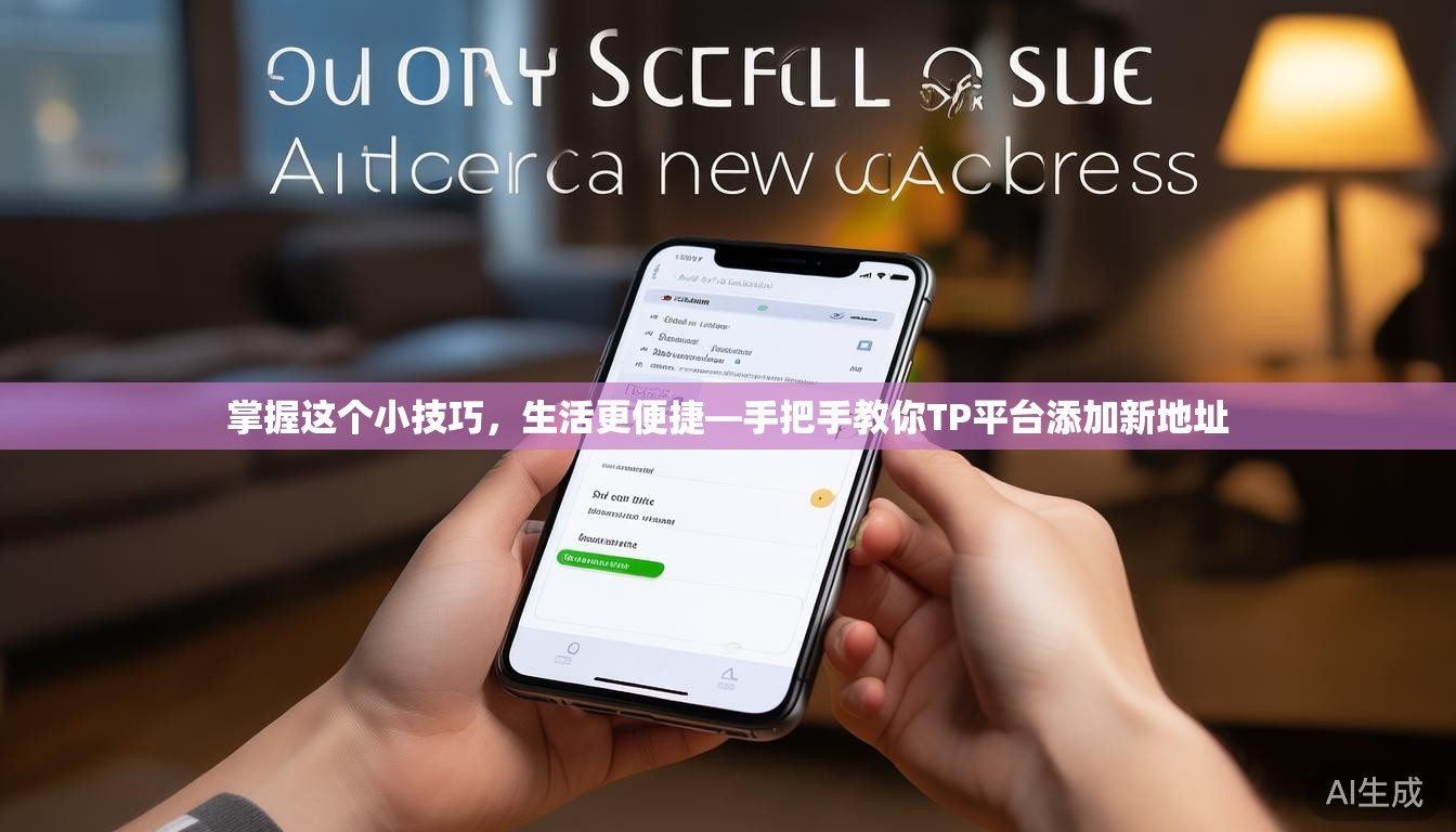 掌握这个小技巧，生活更便捷—手把手教你TP平台添加新地址
