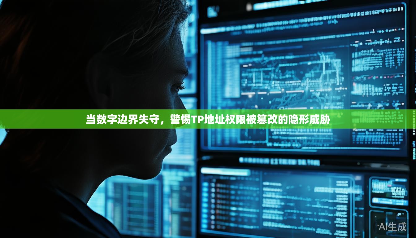 当数字边界失守,警惕TP地址权限被篡改的隐形威胁 当数字边界失守,警惕TP地址权限被篡改的隐形威胁