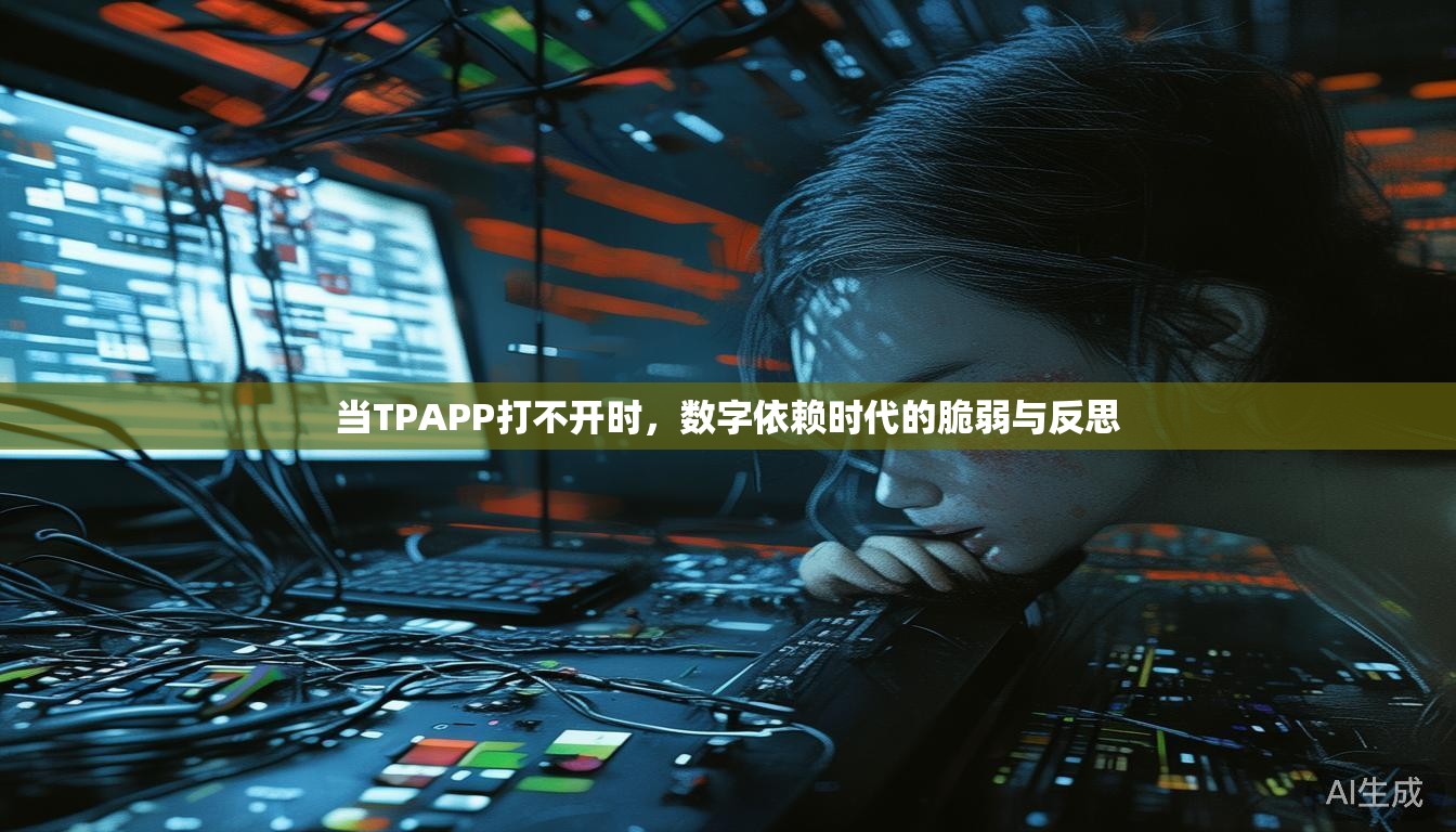 当TPAPP打不开时，数字依赖时代的脆弱与反思