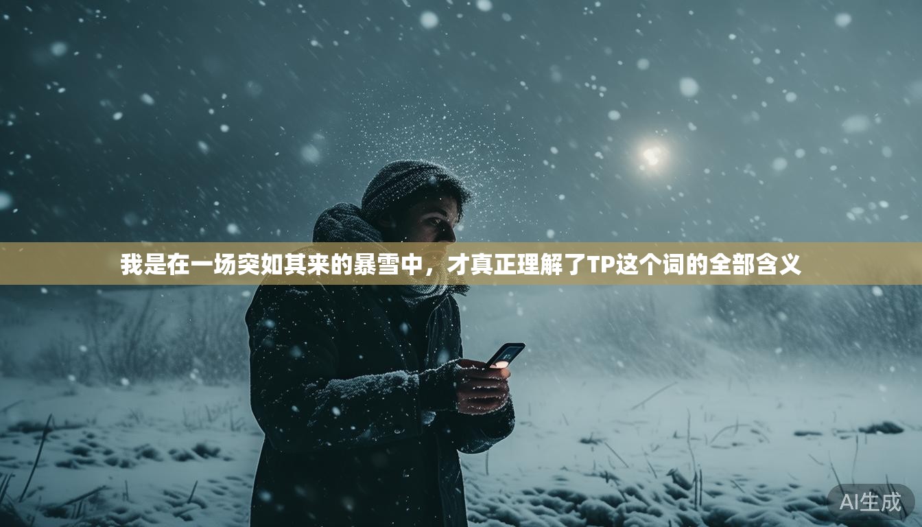 我是在一场突如其来的暴雪中，才真正理解了TP这个词的全部含义