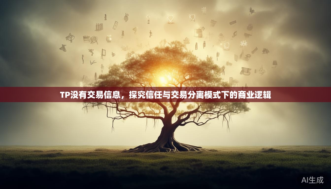 TP没有交易信息，探究信任与交易分离模式下的商业逻辑