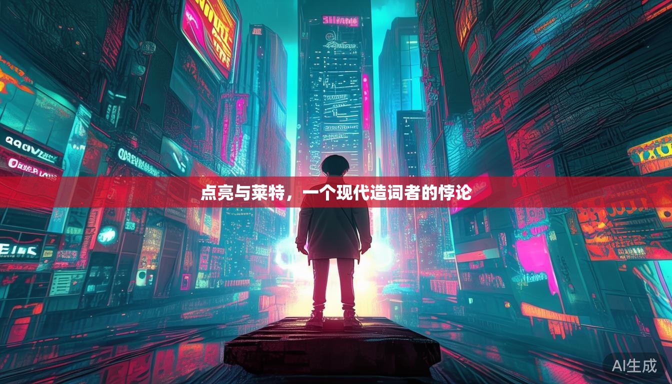 点亮与莱特，一个现代造词者的悖论