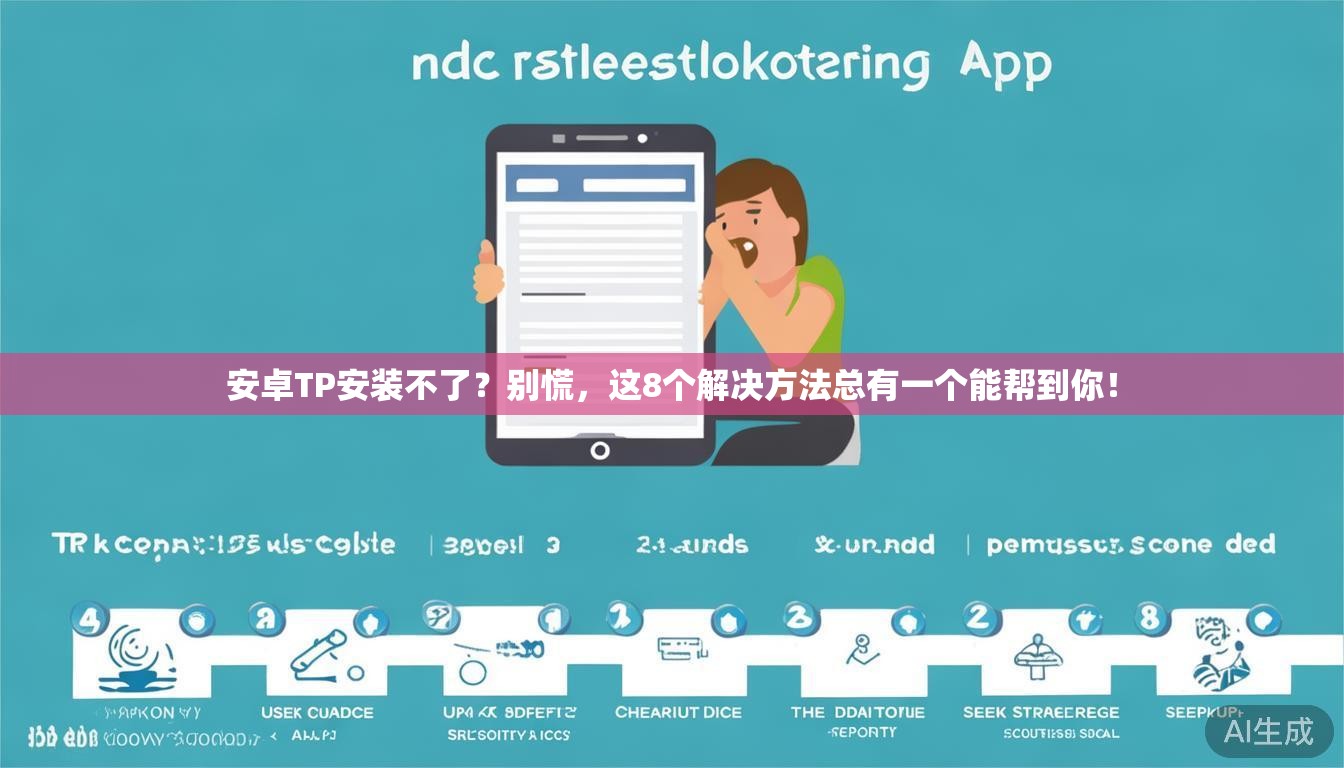 安卓TP安装不了？别慌，这8个解决方法总有一个能帮到你！