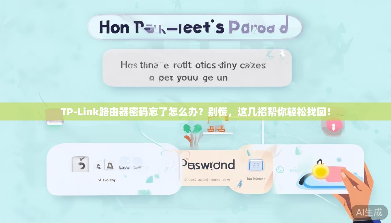 TP-Link路由器密码忘了怎么办?别慌,这几招帮你轻松找回! TP-Link路由器密码忘了怎么办?别慌,这几招帮你轻松找回!
