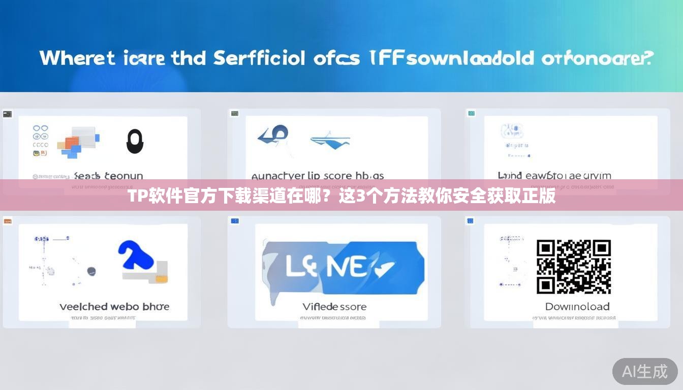 TP软件官方下载渠道在哪？这3个方法教你安全获取正版