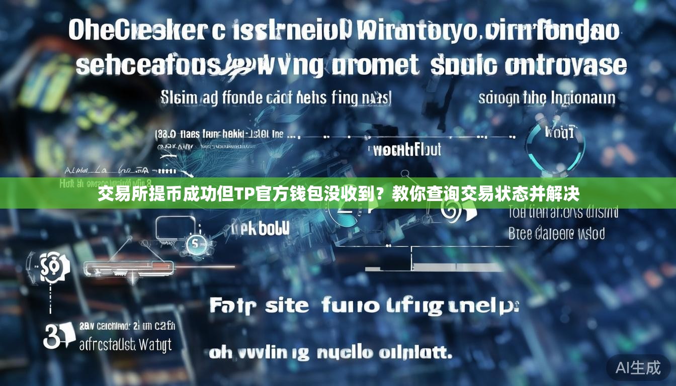 交易所提币成功但TP官方钱包没收到？教你查询交易状态并解决