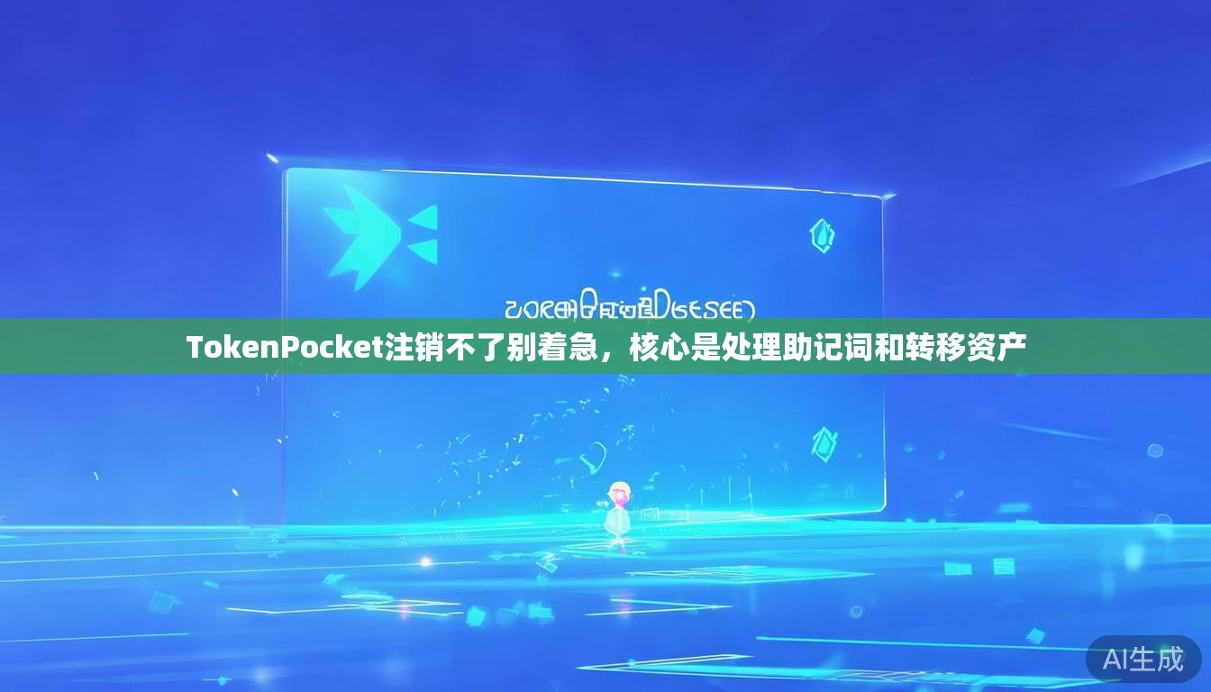 TokenPocket注销不了别着急，核心是处理助记词和转移资产
