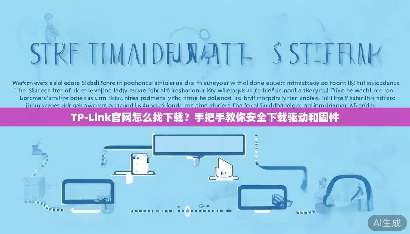 TP-Link官网怎么找下载？手把手教你安全下载驱动和固件