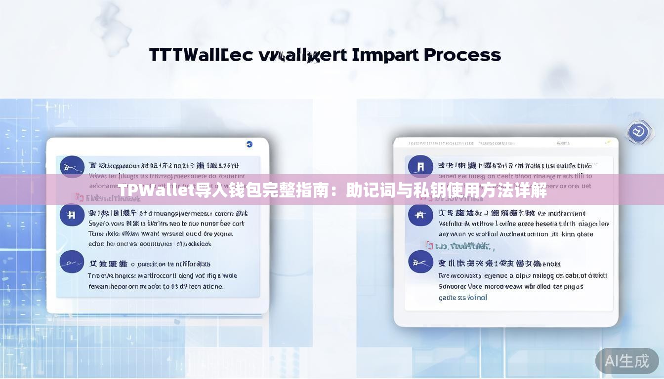TPWallet导入钱包完整指南：助记词与私钥使用方法详解