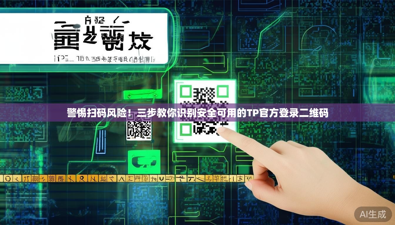 警惕扫码风险！三步教你识别安全可用的TP官方登录二维码