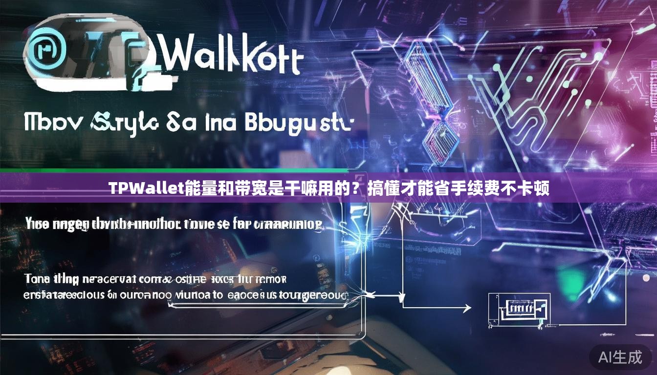 TPWallet能量和带宽是干嘛用的？搞懂才能省手续费不卡顿
