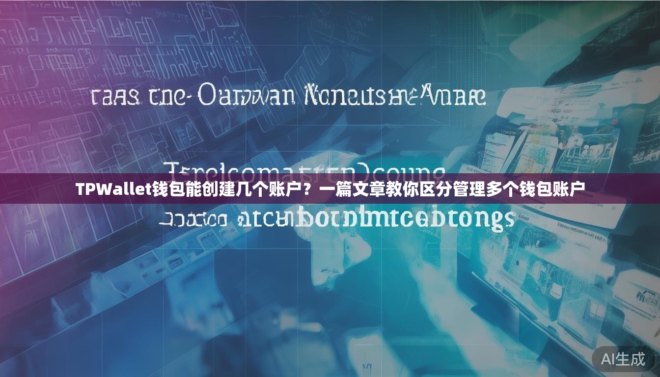 TPWallet钱包能创建几个账户？一篇文章教你区分管理多个钱包账户